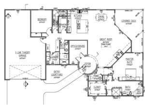 Goodwin Floorplan Hillcrest at Forest Trails Homes by Northstar Builders Prescott Arizona