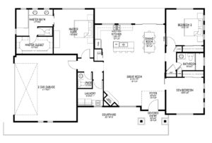 Merritt Floor Plan Prescott Hillcrest Homes